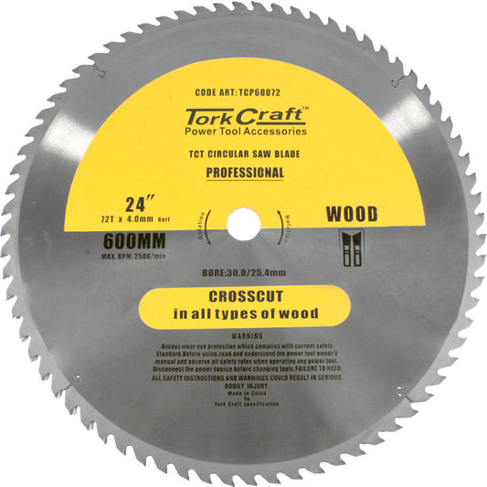 Tct Saw Blade Rip & Cross 600X72T 40/30/25.4/20/16 freeshipping - Africa Tool Distributors