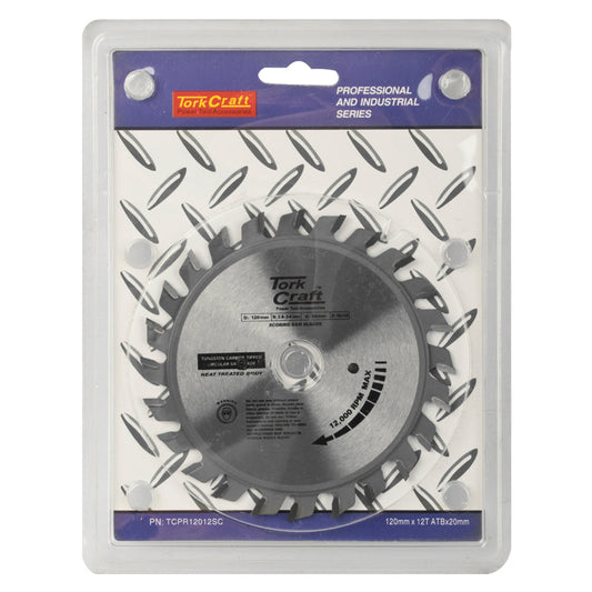 Tork Craft BLADE TCT SCORING 120X12T 20MM 2.8-3.6 MM PROFESSIONAL INDUSTRIAL