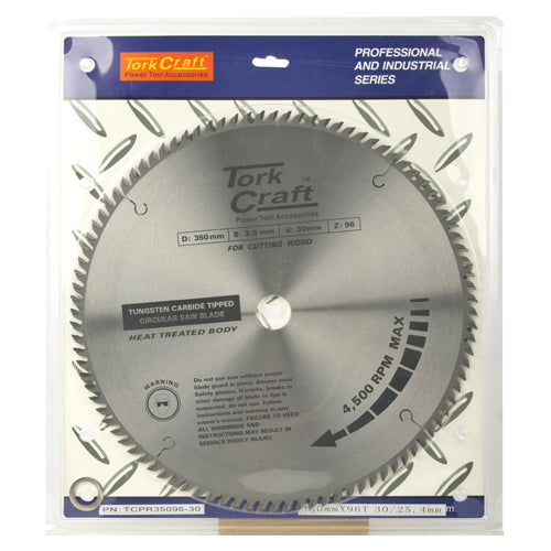 Tork Craft BLADE TCT 350 X 96T 30/1 PROFESIONAL INDUSTRIAL