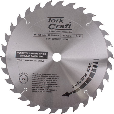 Tork Craft BLADE TCT 400 X 30T 30/1 PROFESIONAL INDUSTRIAL