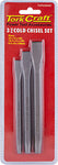Tork Craft Cold Chisel 3Pc freeshipping - Africa Tool Distributors