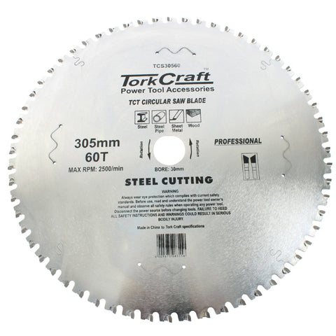 Tct Blade Steel Cutting 305X60T 30Mm freeshipping - Africa Tool Distributors