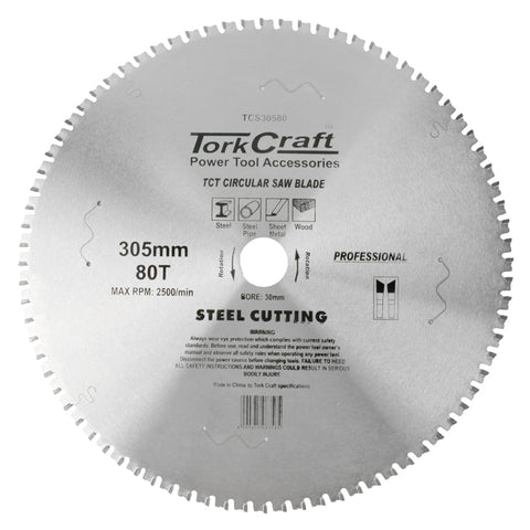 Tct Blade Steel Cutting 305X80T 30Mm freeshipping - Africa Tool Distributors