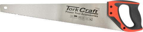 Tork Craft HAND SAW 550MM 7TPI 0.9MM TEMP. BLADE ABS HANDLE