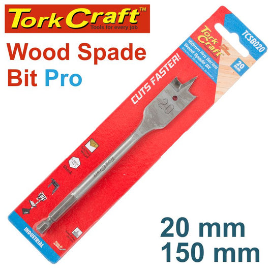 Spade Bit Pro Series 20Mm X 150Mm freeshipping - Africa Tool Distributors