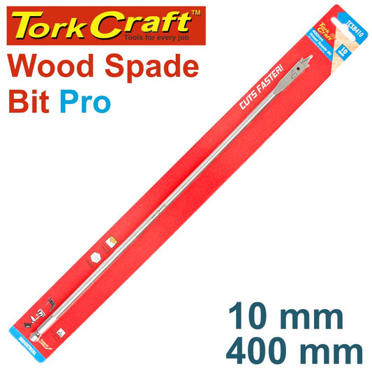 Spade Bit Pro Series 10Mm X 400Mm freeshipping - Africa Tool Distributors
