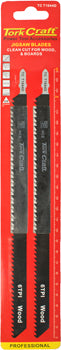 Tork Craft T-SHANK SABRE SAW BLADE SOFTWOOD/CHIP/PLY/FIRBRE 4.0MM 6TPI 250MM 2PC