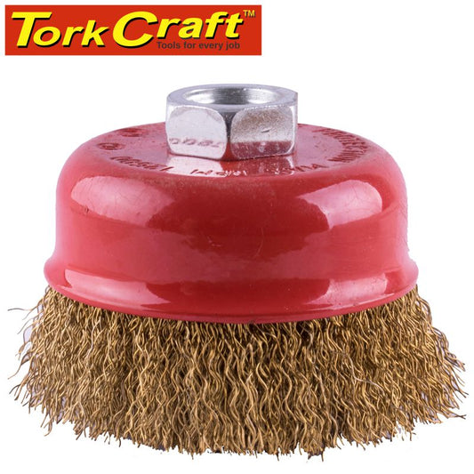 Wire Cup Brush Crimped 75Mmxm14 Bulk freeshipping - Africa Tool Distributors