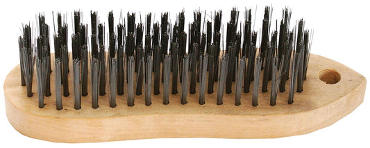 Wire Hand Block Brush Wood Handle Rectangular freeshipping - Africa Tool Distributors