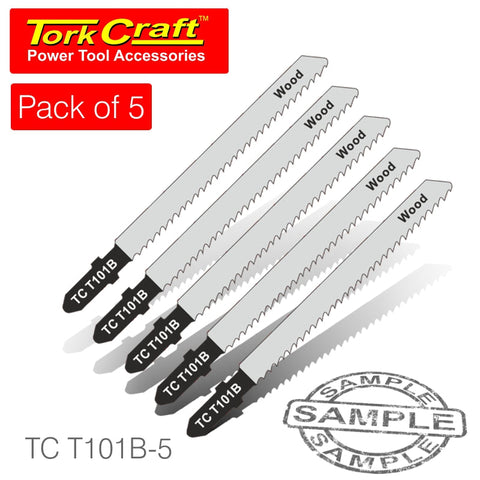 T-Shank Jigsaw Blade For Wood 2.5Mm 10Tpi 100Mm 5Pc freeshipping - Africa Tool Distributors