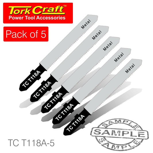 T-Shank Jigsaw Blade For Metal 1.2Mm 21Tpi 75Mm 5Pc freeshipping - Africa Tool Distributors