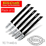 T-Shank Jigsaw Blade Fast Cut For Wood 4Mm 6Tpi 5Pc freeshipping - Africa Tool Distributors