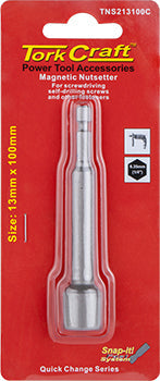 Nutsetter Magnetic 13Mmx100Mm 1/Card freeshipping - Africa Tool Distributors