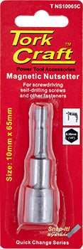 Nutsetter Magnetic 10X65Mm Carded freeshipping - Africa Tool Distributors