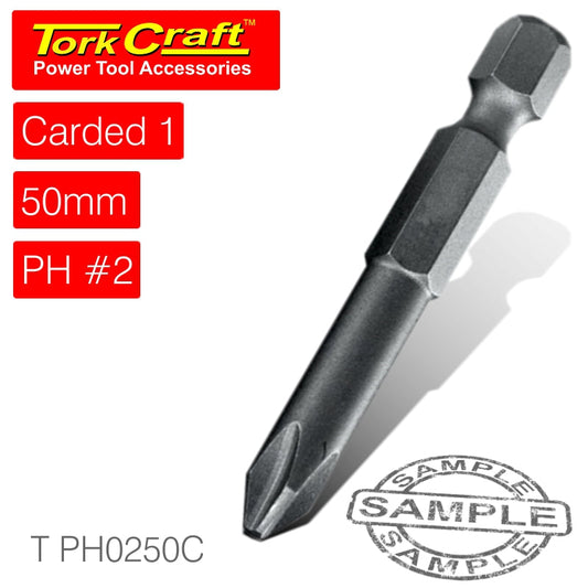 Phil.2 X 50Mm Power Bit 1/Card freeshipping - Africa Tool Distributors