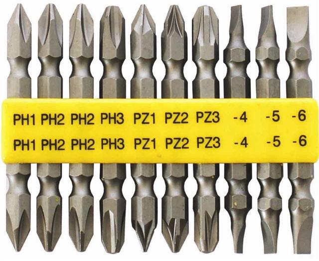 S/D Dbl.End Set Ph/Pz/Sl 10Pce freeshipping - Africa Tool Distributors