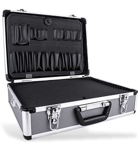 Tork Craft Aluminium Case 45.5 X 33 X 15.2 With 5 X Dividers And Foam Inserts