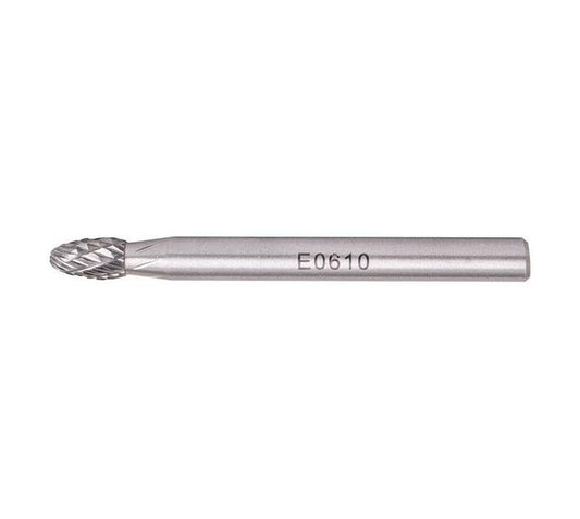 Tork Craft Rotary Burr Tungsten 6X10X6Mm Rounded
