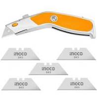 INGCO - Utility Knife Including 5 x Blades
