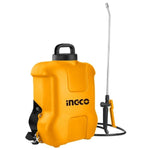 Ingco Cordless Pressure Sprayer 16L 20V P20S Machine Only (Battery And Charger Not Included)
