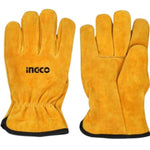 Ingco - Leather Gloves - 10-Inches