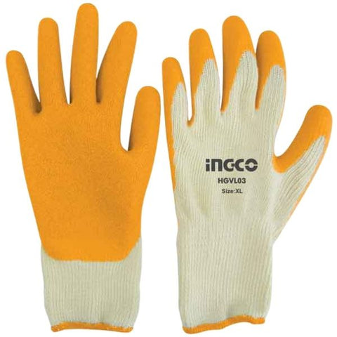 Ingco - Latex Gloves - Extra Large