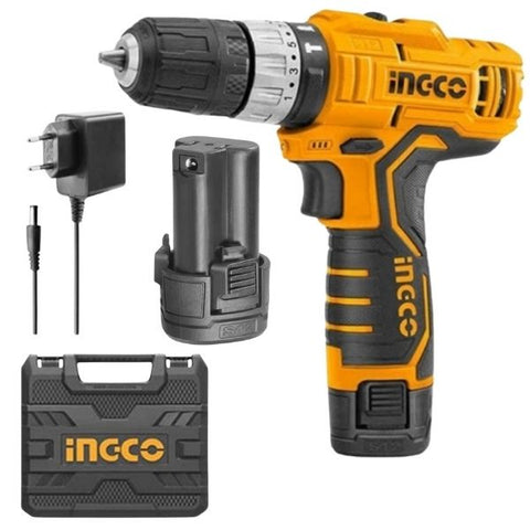 Ingco - Impact Drill  2x 1.5Ah Li-Ion Batteries and Charger