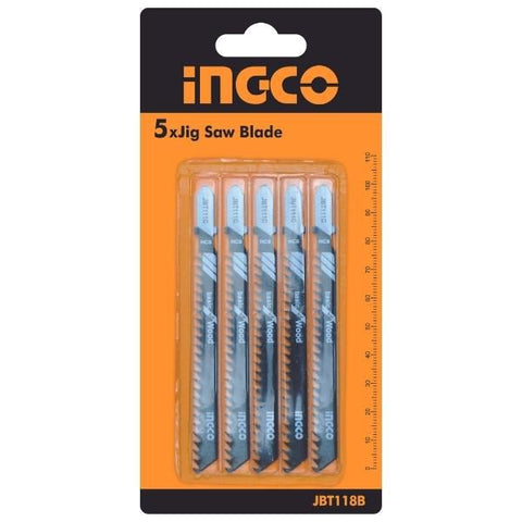INGCO - Jig Saw Blades T HSS for Metal - 5 Piece