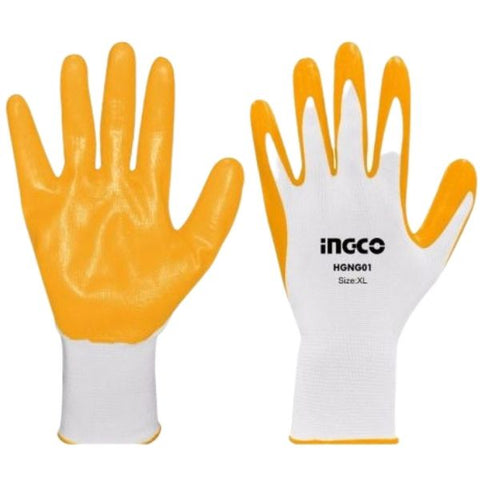 Ingco - Nitrile Gloves - Extra Large
