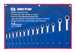 Spanner Set 14Pc Ratchet Type Combination 8-24Mm - King Tony freeshipping - Africa Tool Distributors