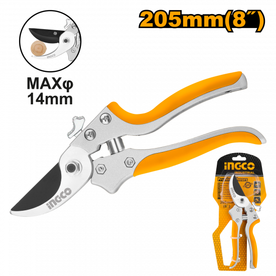Ingco Pruning Shear 205Mm Ingco Pruning Shear 205Mm